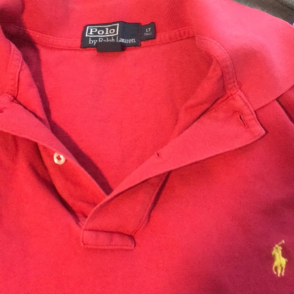 Reddish-pinkish Ralph Lauren polo shirt - Picture 2 of 4